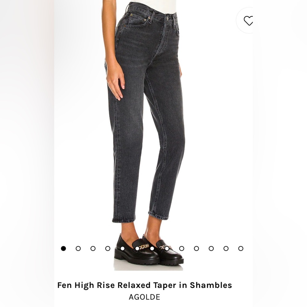 Agolde FEN High Rise Relaxed Taper 25